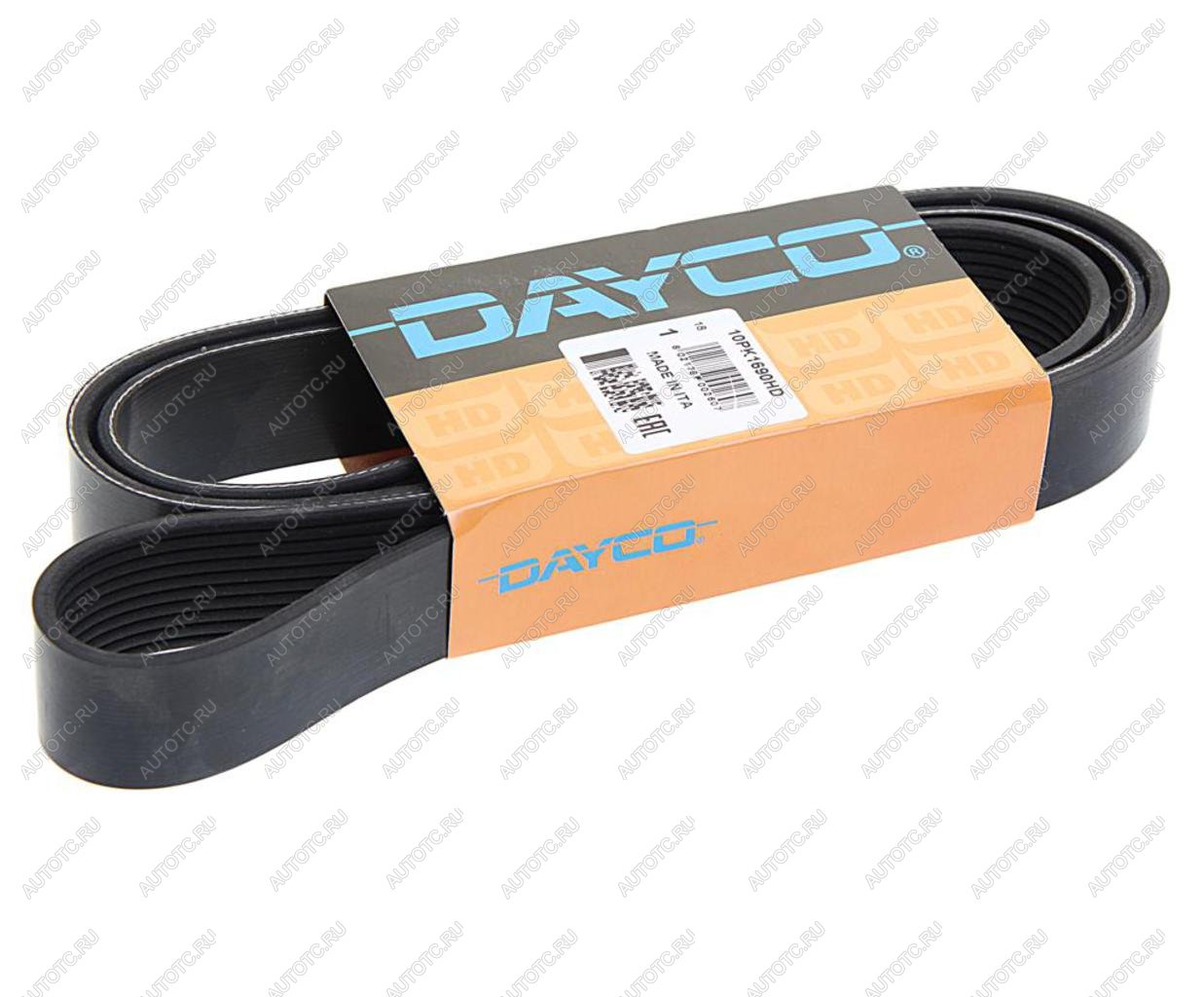 2 799 р. Ремень приводной поликлиновой 10PK1690HD DAYCO DAYCO 10pk1690hd  с доставкой в г. Майкоп