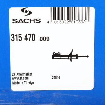 5 999 р. Амортизатор FORD Focus 3 передний правый SACHS SACHS 315470  с доставкой в г. Майкоп. Увеличить фотографию 3