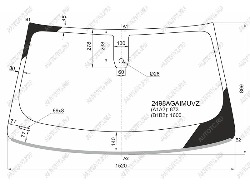 24 999 р. Стекло лобовое (Датчик дождя Проекция Молдинг) FUYAO BMW X4 G02 дорестайлинг (2018-2021)  с доставкой в г. Майкоп
