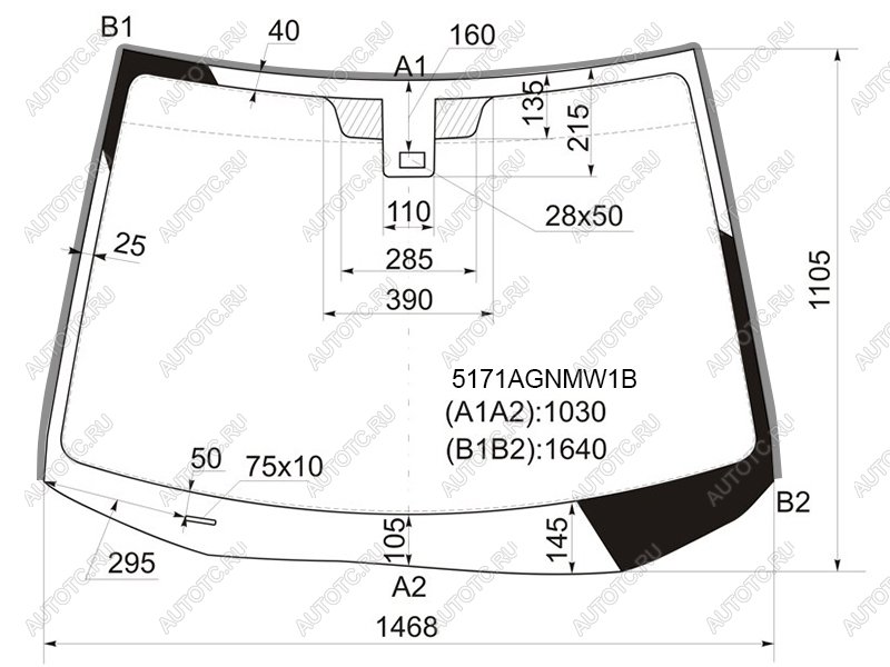 10 449 р. Стекло лобовое (Датчик дождя Молдинг) Mazda CX-7 06-12 FUYAO 5171AGNMW1B  с доставкой в г. Майкоп