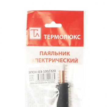 499 р. Паяльник 100Вт220В (жало 8.0х100мм) ТЕРМОЛЮКС ТЕРМОЛЮКС эпсн-02-100220  с доставкой в г. Майкоп. Увеличить фотографию 2