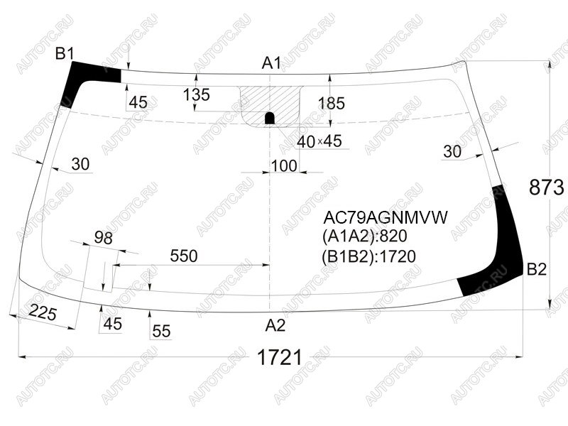 6 849 р. Стекло лобовое (Датчик дождя/ Молдинг) Chevrolet Tahoe 06-14 / Cadillac Escalade 06-15 / Chevrolet S FUYAO AC79AGNMVW, ac79agnmvw FUYAO AC79AGNMVW  с доставкой в г. Майкоп