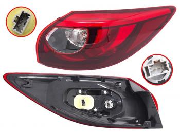 Фонарь задний правый (внешний, LED) SAT Mazda CX-5  KE (2015-2017) рестайлинг