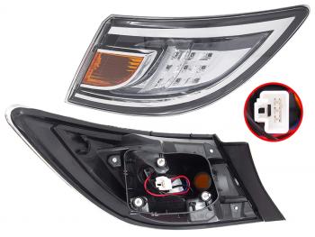 Фонарь задний правый (внешний, LED) SAT Mazda 6  GH (2010-2012) рестайлинг лифтбэк, рестайлинг седан, рестайлинг универсал