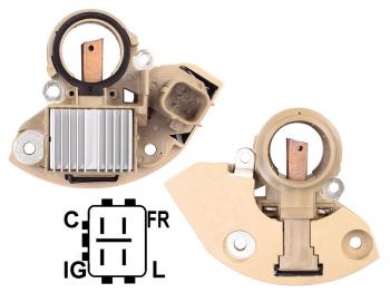 1 399 р. Реле-регулятор напряжения генератора HONDA FIT GE6 L13A 08-13 SAT ST-31150-RB0-004, st31150rb0004 SAT ST-31150-RB0-004  с доставкой в г. Майкоп. Увеличить фотографию 1