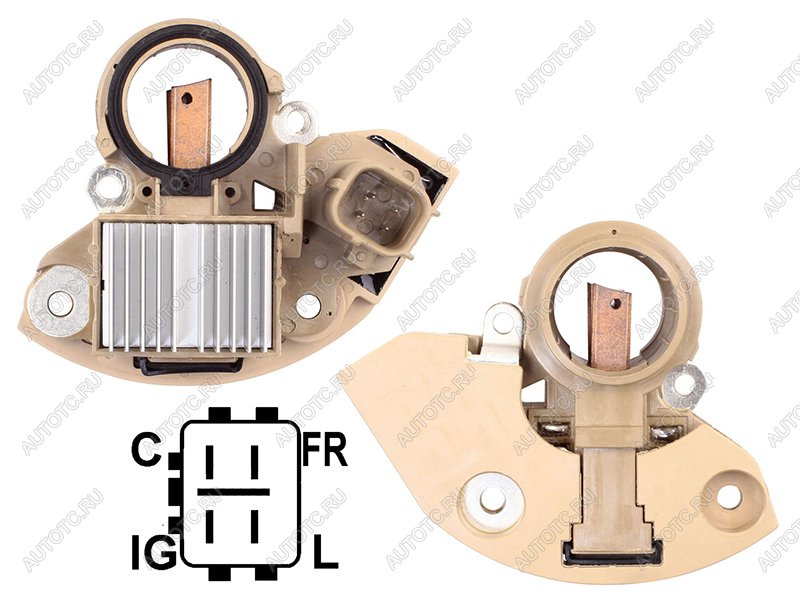 1 399 р. Реле-регулятор напряжения генератора HONDA FIT GE6 L13A 08-13 SAT ST-31150-RB0-004, st31150rb0004 SAT ST-31150-RB0-004  с доставкой в г. Майкоп