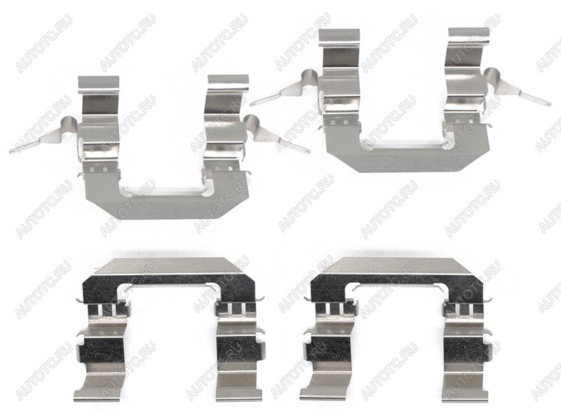 449 р. Комплект монтажный тормозных колодок FR NISSAN MURANO Z50Z51 04-15NAVARA III 04-PATHFINDER III 05 SAT ST-349-0091  с доставкой в г. Майкоп