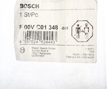 2 699 р. Клапан форсунки комплект BOSCH BOSCH f00vc01348 BOSCH f00vc01348  с доставкой в г. Майкоп. Увеличить фотографию 4