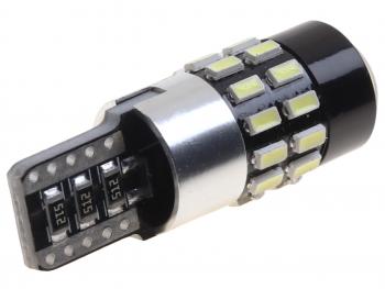 220 р. Лампа светодиодная 12V W5W T10 W2.1x9.5d с блокиратором ошибок CANbus LED 30 SMD 3014 White MISTAR MISTAR mis-019053  с доставкой в г. Майкоп. Увеличить фотографию 2