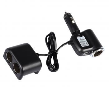 559 р. Разветвитель прикуривателя 3-х гнездовой 12-24V 1USB OLESSON OLESSON no.1526  с доставкой в г. Майкоп. Увеличить фотографию 1