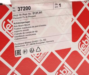 2 899 р. Сайлентблок CITROEN Berlingo подвески задней FEBI FEBI 37200  с доставкой в г. Майкоп. Увеличить фотографию 3