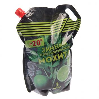 349 р. Жидкость омывателя -20С 3л MOHITO ДОЙ-ПАК ВОСХОД ХИМСИНТЕЗ 00-00000338  с доставкой в г. Майкоп. Увеличить фотографию 1