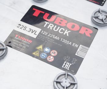 37 599 р. Аккумулятор TUBOR Truck EFB 225Ач обратная полярность TUBOR 6ст225(3)  с доставкой в г. Майкоп. Увеличить фотографию 3
