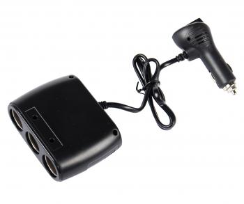 889 р. Разветвитель прикуривателя 3-х гнездовой 12-24V 2USB OLESSON OLESSON no.1679  с доставкой в г. Майкоп. Увеличить фотографию 2