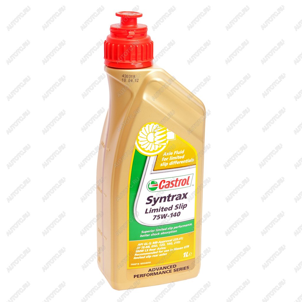 2 699 р. Масло трансмиссионное Syntrax Limited Slip GL5 75W140 синт.1л CASTROL CASTROL 1543cd  с доставкой в г. Майкоп