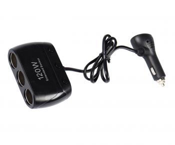 889 р. Разветвитель прикуривателя 3-х гнездовой 12-24V 1USB OLESSON OLESSON no.1518  с доставкой в г. Майкоп. Увеличить фотографию 1
