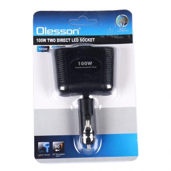 221 р. Разветвитель прикуривателя 2-х гнездовой 12-24V OLESSON OLESSON no.1643  с доставкой в г. Майкоп. Увеличить фотографию 4