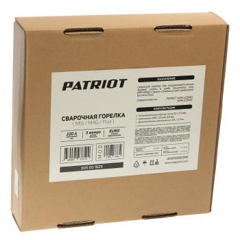5 499 р. Горелка газовая для полуавтоматического сварочного аппарата 3м PATRIOT PATRIOT 605001825  с доставкой в г. Майкоп. Увеличить фотографию 3