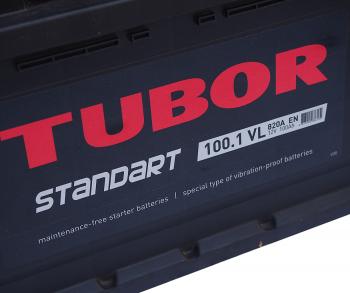 13 999 р. Аккумулятор TUBOR Standart 100Ач TUBOR 6ст100(1)  с доставкой в г. Майкоп. Увеличить фотографию 3