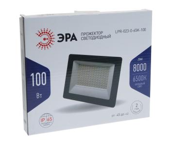 949 р. Светильник светодиодный 220V 100W 6500K черный ЭРА ЭРА lpr-023-0-65k-100  с доставкой в г. Майкоп. Увеличить фотографию 4
