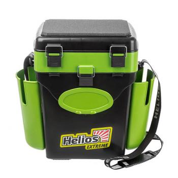 1 949 р. Ящик рыболовный зимний HELIOS FishBox (10л) зеленый  156316  с доставкой в г. Майкоп. Увеличить фотографию 6