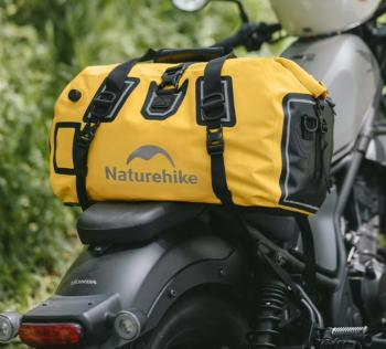 7 649 р. Гермосумка Naturehike 60 л ПВХ (желтая)  cnk2450xb015-60y  с доставкой в г. Майкоп. Увеличить фотографию 11