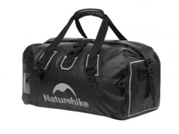 7 669 р. Гермосумка Naturehike 60 л ПВХ (черная)  cnk2450xb015-60b  с доставкой в г. Майкоп. Увеличить фотографию 1