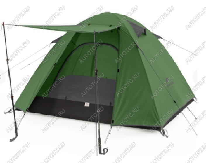 9 839 р. Палатка Naturehike P-Series 2-местная, алюминиевый каркас, зеленая  nh18z022-p-2gr  с доставкой в г. Майкоп