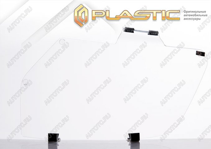 1 899 р. Защита фар Classic прозрачный CA Plastic на Mazda Familia универсал 1997-2001  с доставкой в г. Майкоп
