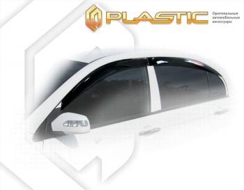 1 999 р. Дефлектора окон CA-Plastic  Lifan Solano (2016-2025)  дорестайлинг (Classic прозрачный)  с доставкой в г. Майкоп. Увеличить фотографию 2