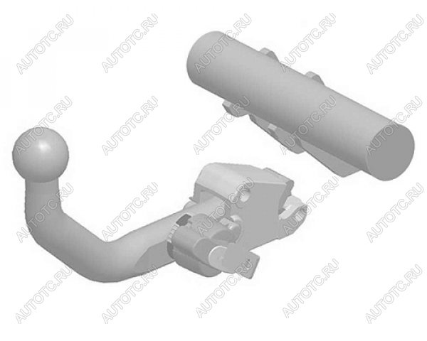 22 599 р. Фаркоп Aragon E1914AS Стальной, тип крюка: S  Fiat Stilo 3 Doors 2001-2006 Fiat Stilo 5 Doors 2001-2006  Aragon e1914as  с доставкой в г. Майкоп