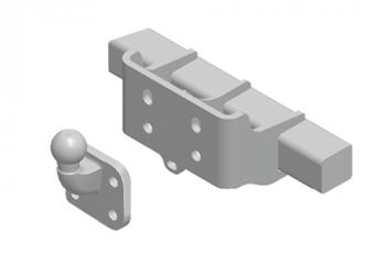 22 599 р. Фаркоп Aragon E5218CG Стальной, тип крюка: G  Renault Kangoo I 2001-2008 Renault Pampa 2001-2008  Aragon e5218cg  с доставкой в г. Майкоп. Увеличить фотографию 1
