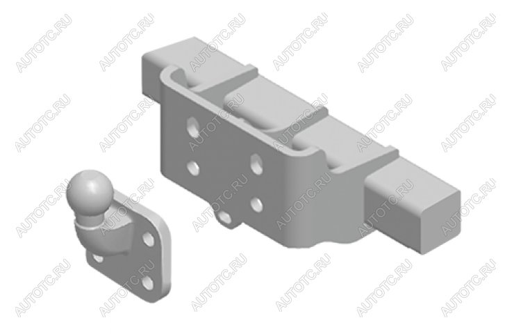 22 599 р. Фаркоп Aragon E5232AG Стальной, тип крюка: G  Nissan NV400 Van without rear step 2012- Opel Movano Van without rear step 2010- Renault Master Van without rear step 2010-  Aragon e5232ag  с доставкой в г. Майкоп