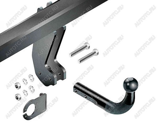 22 699 р. Фаркоп (разборный на двух болтах, балка закрытая) Baltex Hyundai Tucson TL дорестайлинг (2015-2018) (стальной, шар A (F20))  с доставкой в г. Майкоп