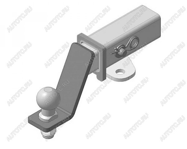 22 599 р. Фаркоп Baltex 24904938 Стальной, тип крюка: E  Toyota Land Cruiser 200 2019- Lexus LX570 2007- Toyota Land Cruiser 200 2007-  Baltex 24904938  с доставкой в г. Майкоп