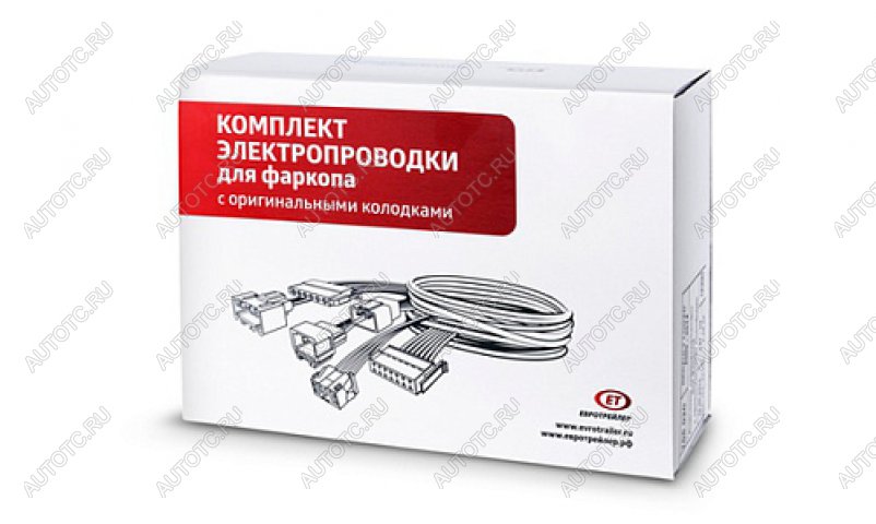 2 789 р. Комплект штатной электрики для фаркопа 7-pin Renault Sandero 2009-2014 без блока Eurotrailer 105030  с доставкой в г. Майкоп