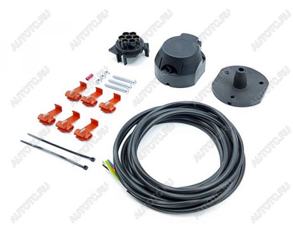 2 499 р. Комплект штатной электрики для фаркопа 7-pin Toyota Avensis 2003-2009 без блока Концепт-Авто ka cw 71 115 801  с доставкой в г. Майкоп