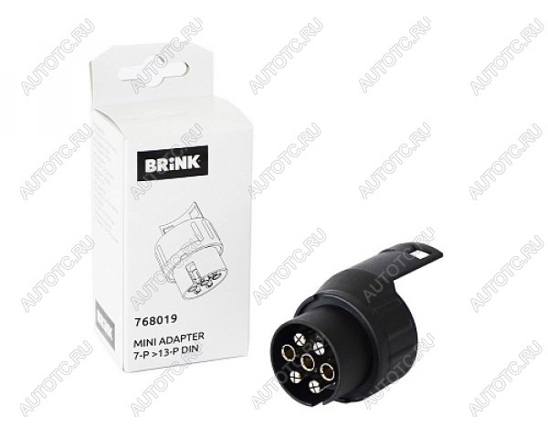 22 599 р. Переходник Brink Черный 768019 7 pin   Brink 768019  с доставкой в г. Майкоп