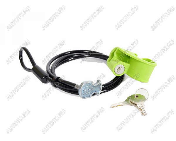 2 869 р. Трос с замком BuzzRack Buzz Loop  BuzzRack brkl01  с доставкой в г. Майкоп