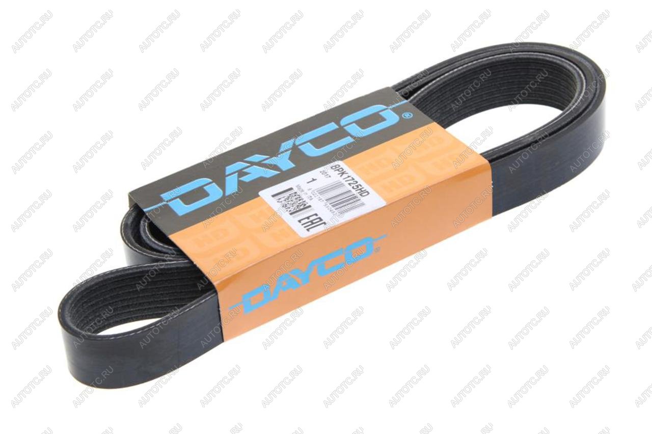 1 799 р. Ремень приводной поликлиновой 8PK1725HD DAYCO DAYCO 8pk1725hd  с доставкой в г. Майкоп