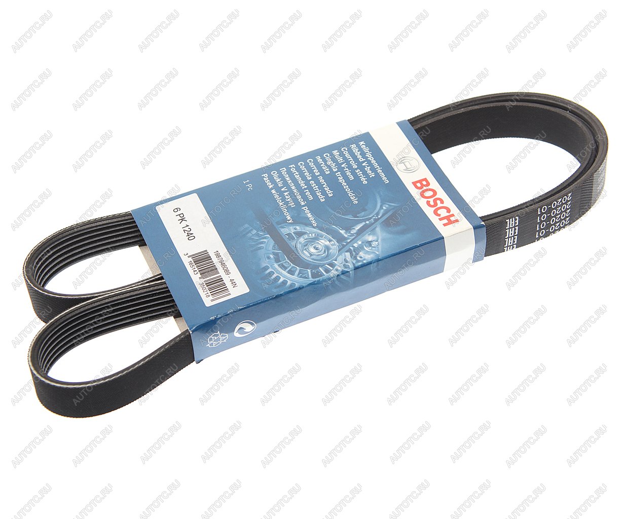 1 369 р. Ремень приводной поликлиновой 6PK1240 BOSCH BOSCH 1987946089  с доставкой в г. Майкоп
