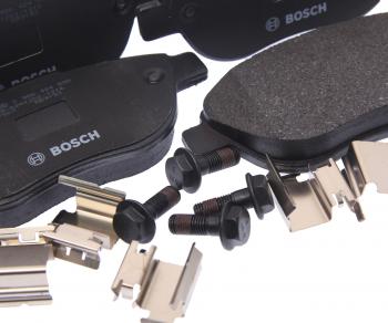 3 199 р. Колодки тормозные передние (4шт.) BOSCH Fiat Stilo (2001-2007)  с доставкой в г. Майкоп. Увеличить фотографию 2