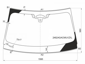 37 649 р. Стекло лобовое (Три камеры Датчик дождя Проекция Молдинг) BMW X5 18-23  X7 18-22 FUYAO 2492AGACMUVZ1L  с доставкой в г. Майкоп. Увеличить фотографию 1