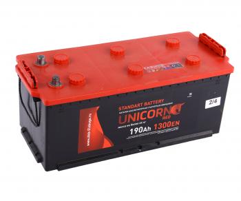 20 949 р. Аккумулятор UNICORN Red 190Ач обратная полярность UNICORN 6ст190(3)  с доставкой в г. Майкоп. Увеличить фотографию 1