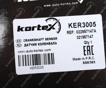749 р. Датчик положения коленвала VW Passat (96-05) AUDI A4 (96-05) KORTEX KORTEX ker3005  с доставкой в г. Майкоп. Увеличить фотографию 6