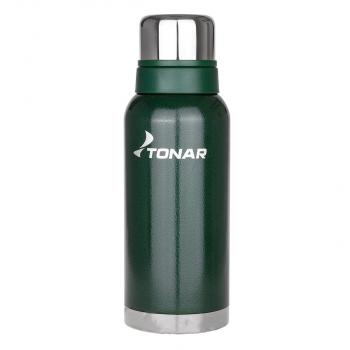 2 269 р. Термос ТОНАР 1000ML с ситечком зеленый (2 крышки-кружки)  hs.tm-057-g  с доставкой в г. Майкоп. Увеличить фотографию 1
