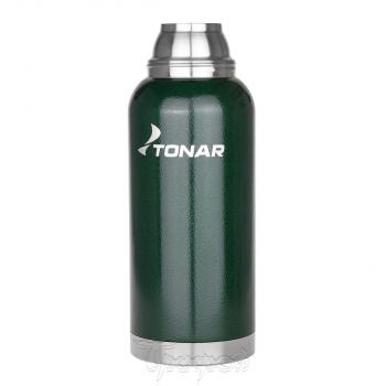 2 269 р. Термос ТОНАР 1000ML с ситечком зеленый (2 крышки-кружки)  hs.tm-057-g  с доставкой в г. Майкоп. Увеличить фотографию 2