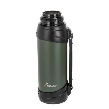 2 539 р. Термос ТОНАР 2500ML хаки (дополн.пласт.чашка, ручка)  t-kd-938-2.5  с доставкой в г. Майкоп. Увеличить фотографию 5