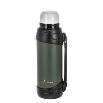 2 539 р. Термос ТОНАР 2500ML хаки (дополн.пласт.чашка, ручка)  t-kd-938-2.5  с доставкой в г. Майкоп. Увеличить фотографию 3