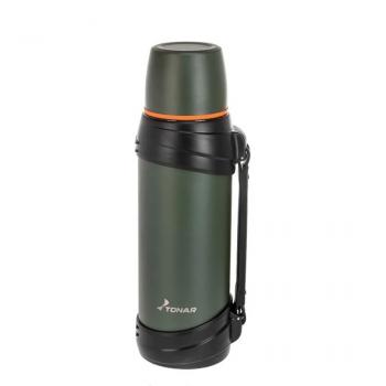 2 539 р. Термос ТОНАР 2500ML хаки (дополн.пласт.чашка, ручка)  t-kd-938-2.5  с доставкой в г. Майкоп. Увеличить фотографию 2